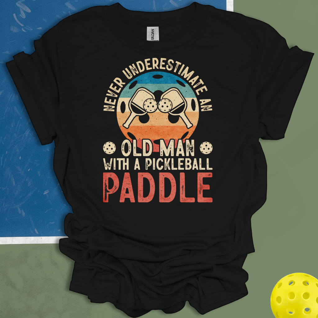 Never Underestimate An Old Man With A Pickleball Paddle