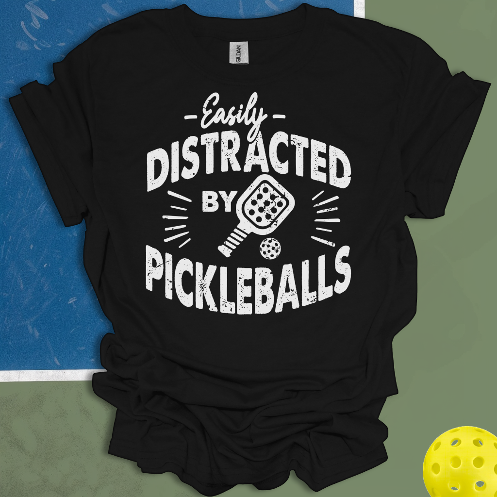 Easily Distracted By Pickleballs