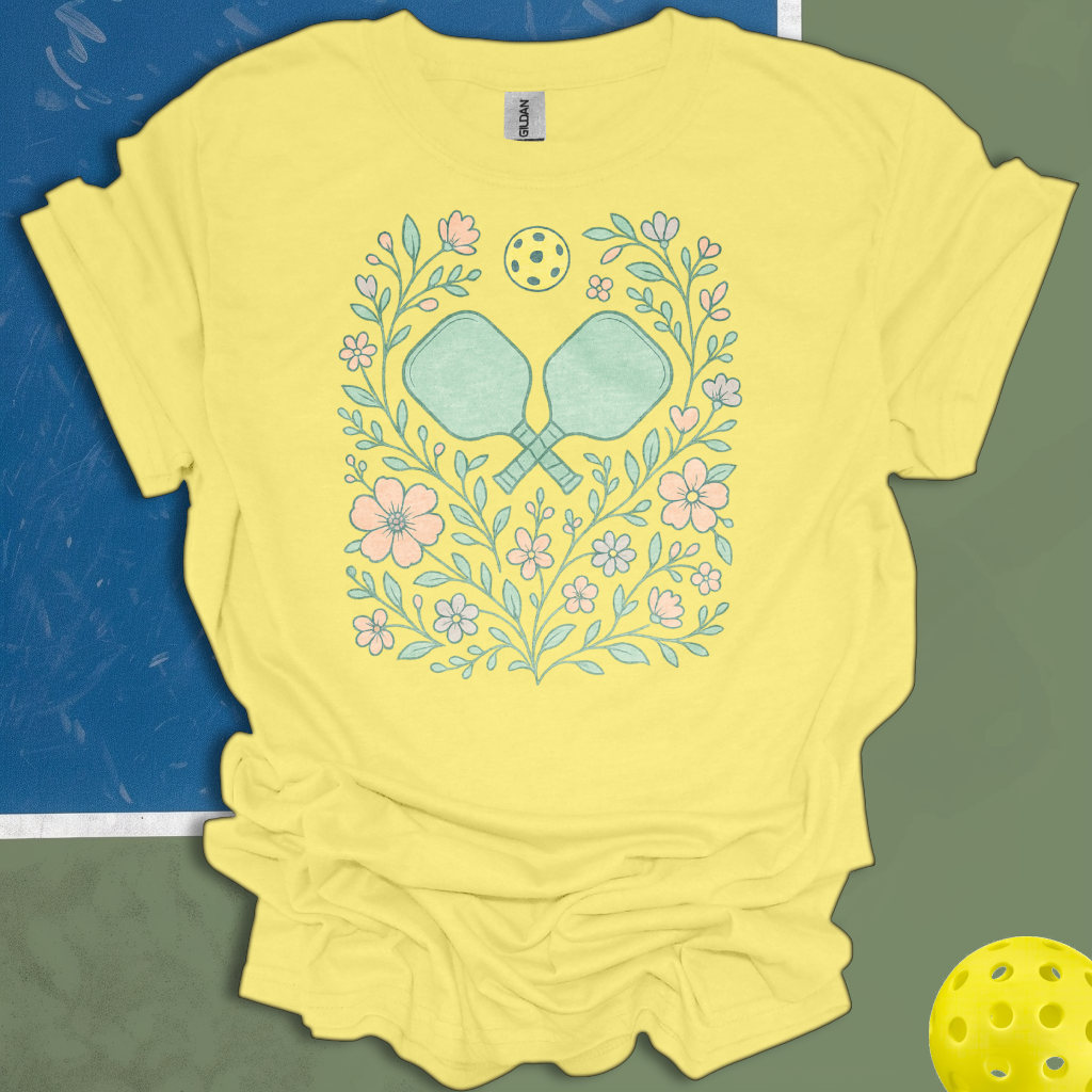 Pickleball Flowers