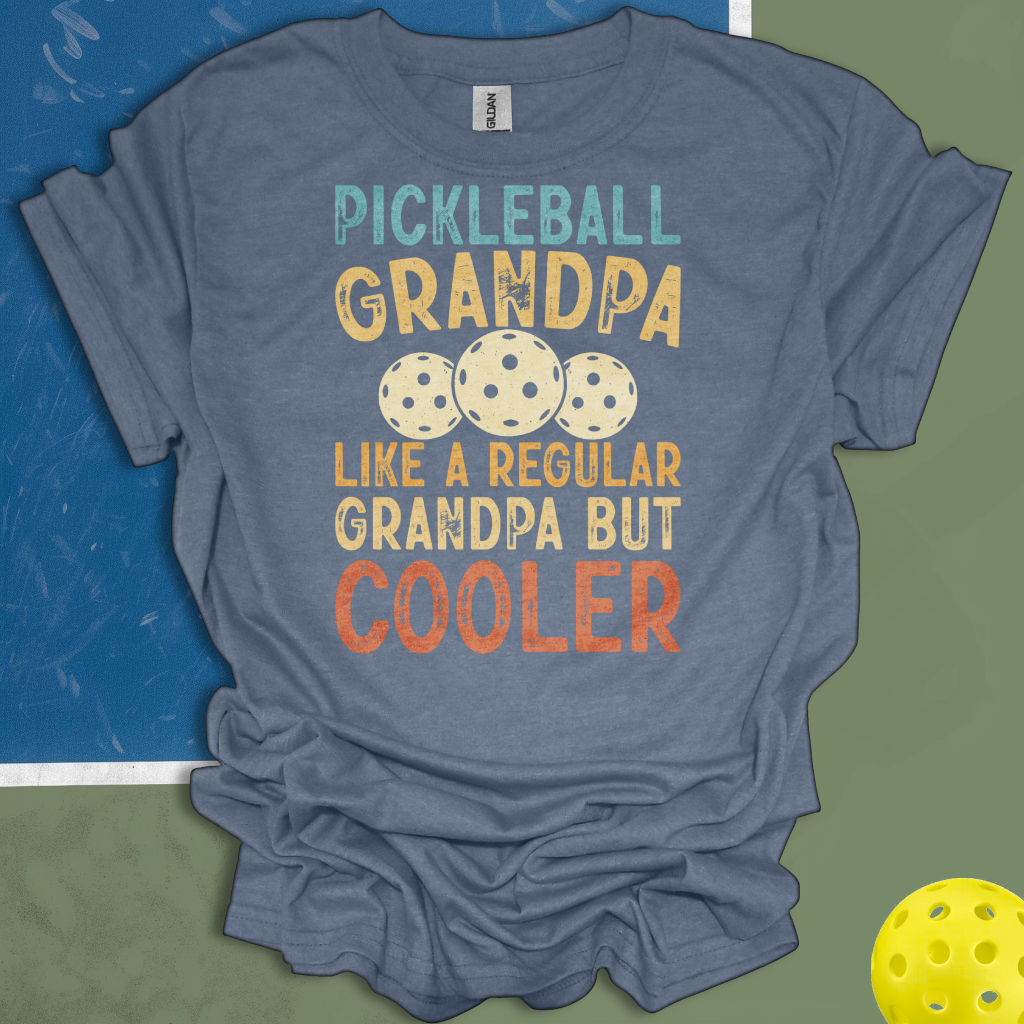 Pickleball Grandpa Like A Regular Grandpa But Cooler