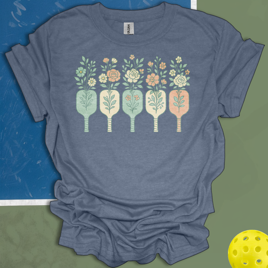 Cute Pickleball Flowers