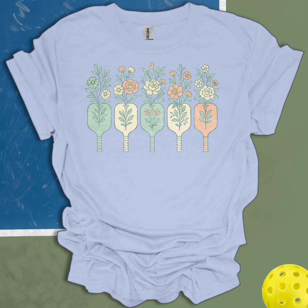 Cute Pickleball Flowers
