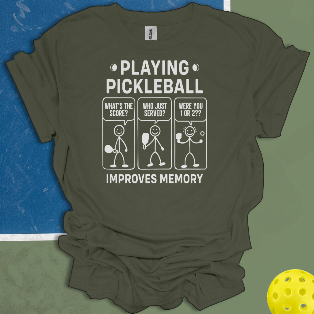 Playing Pickleball