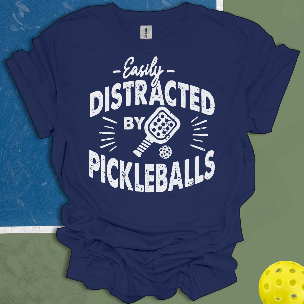 Easily Distracted By Pickleballs