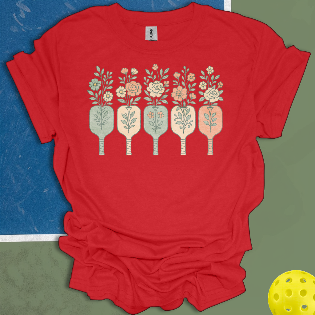 Cute Pickleball Flowers