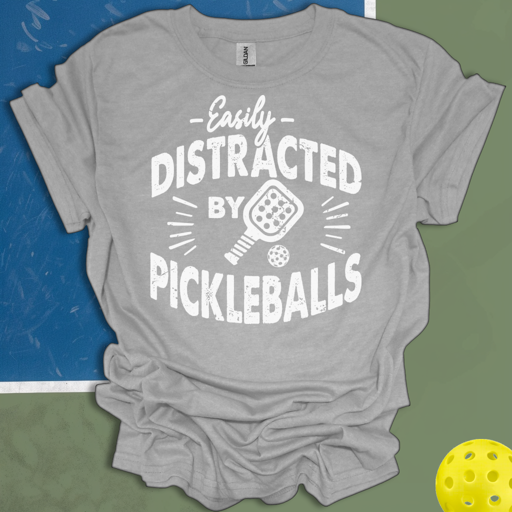 Easily Distracted By Pickleballs