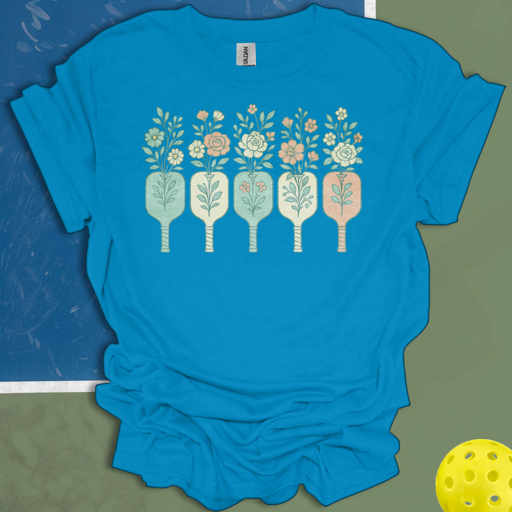 Cute Pickleball Flowers