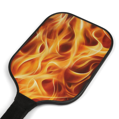 Flames Pickleball Paddles & Balls Set