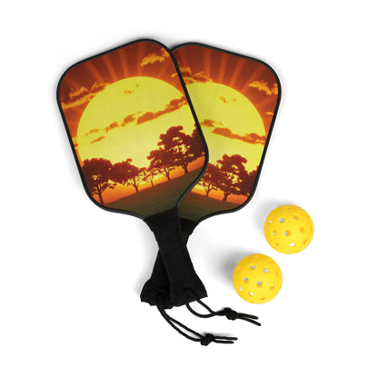 Sunrise Pickleball Paddles & Balls Set