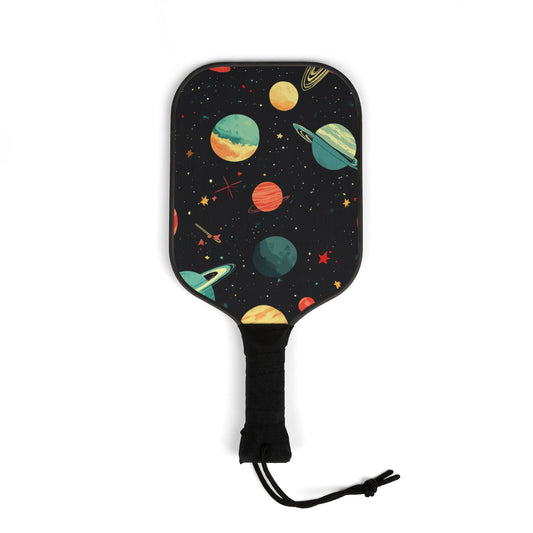 Space Pickleball Paddles & Balls Set