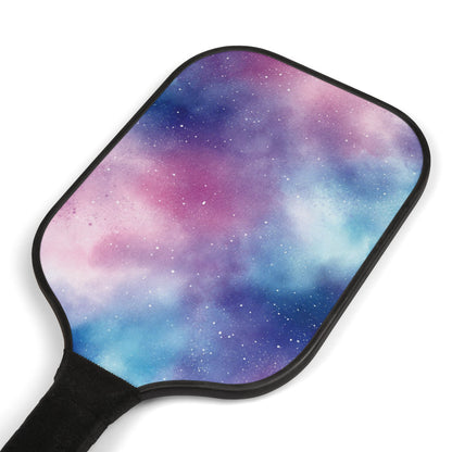 Pastel Galaxy Pickleball Paddles & Balls Set