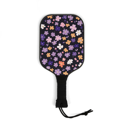 Pretty Flowers Pickleball Paddles & Balls Set