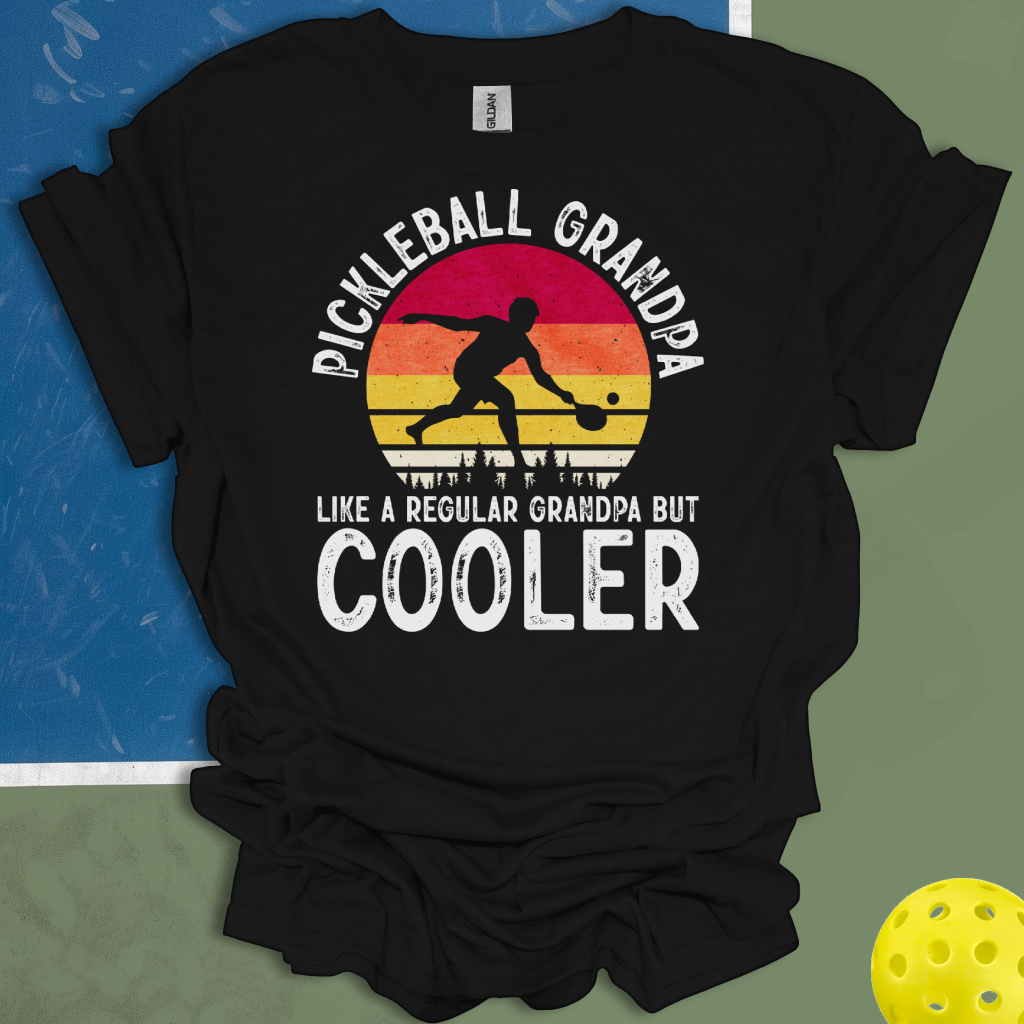 Pickleball Grandpa Like A Regular Grandpa Only Cooler