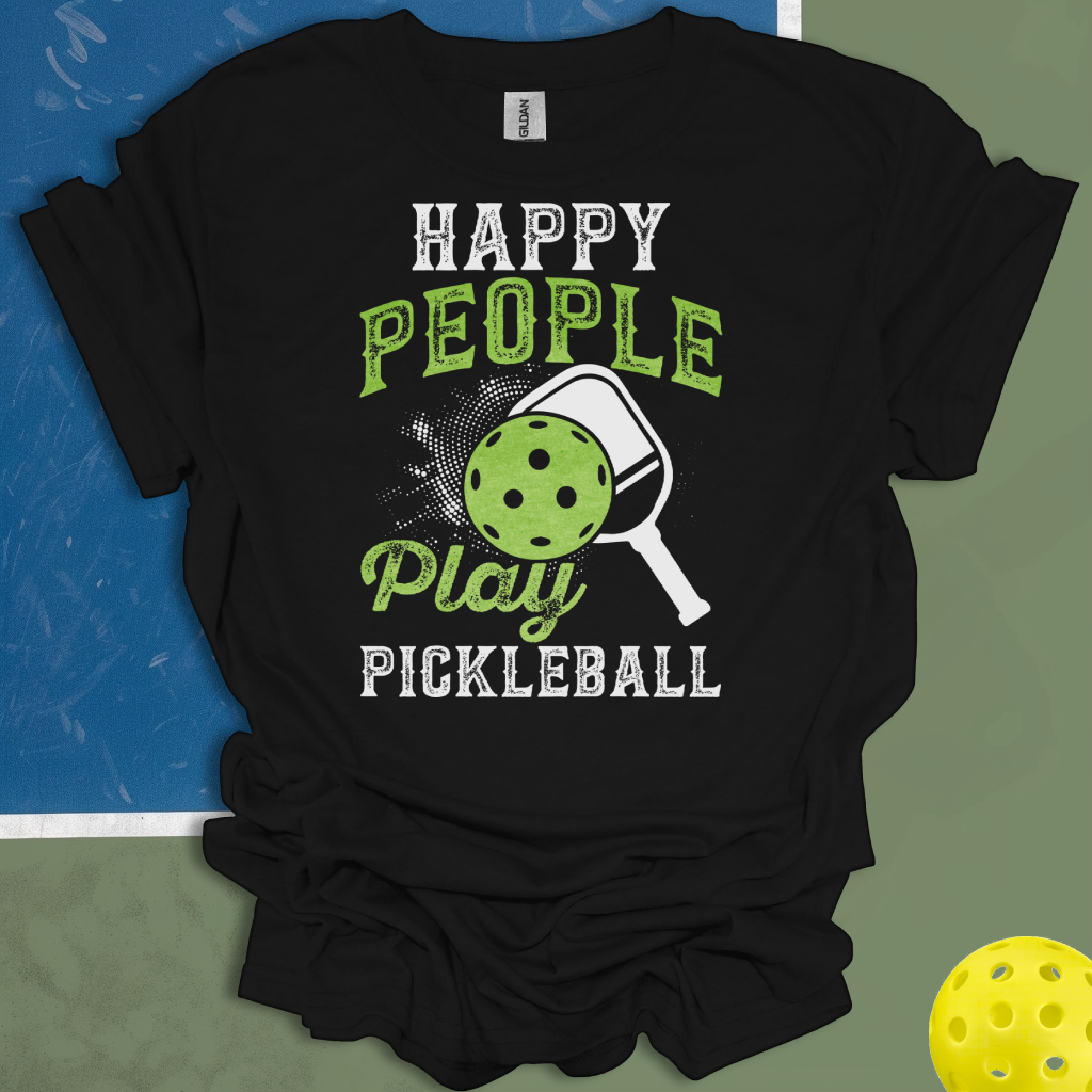 Happy People Play Pickleball