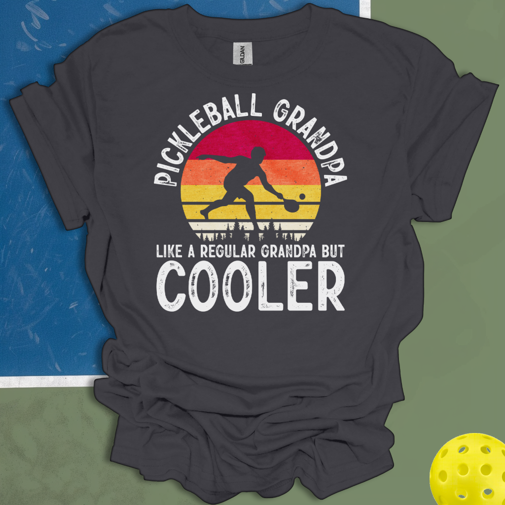 Pickleball Grandpa Like A Regular Grandpa Only Cooler