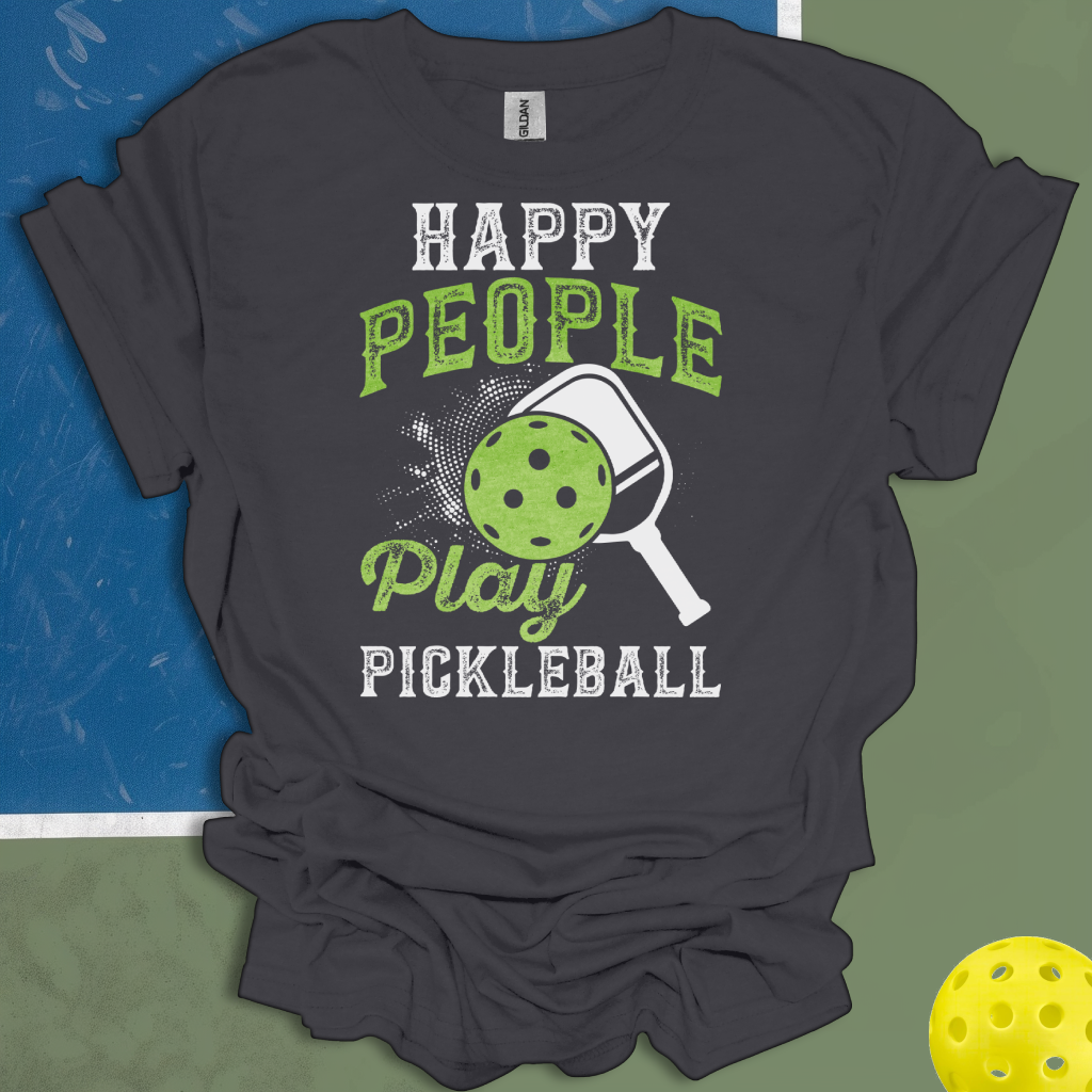 Happy People Play Pickleball