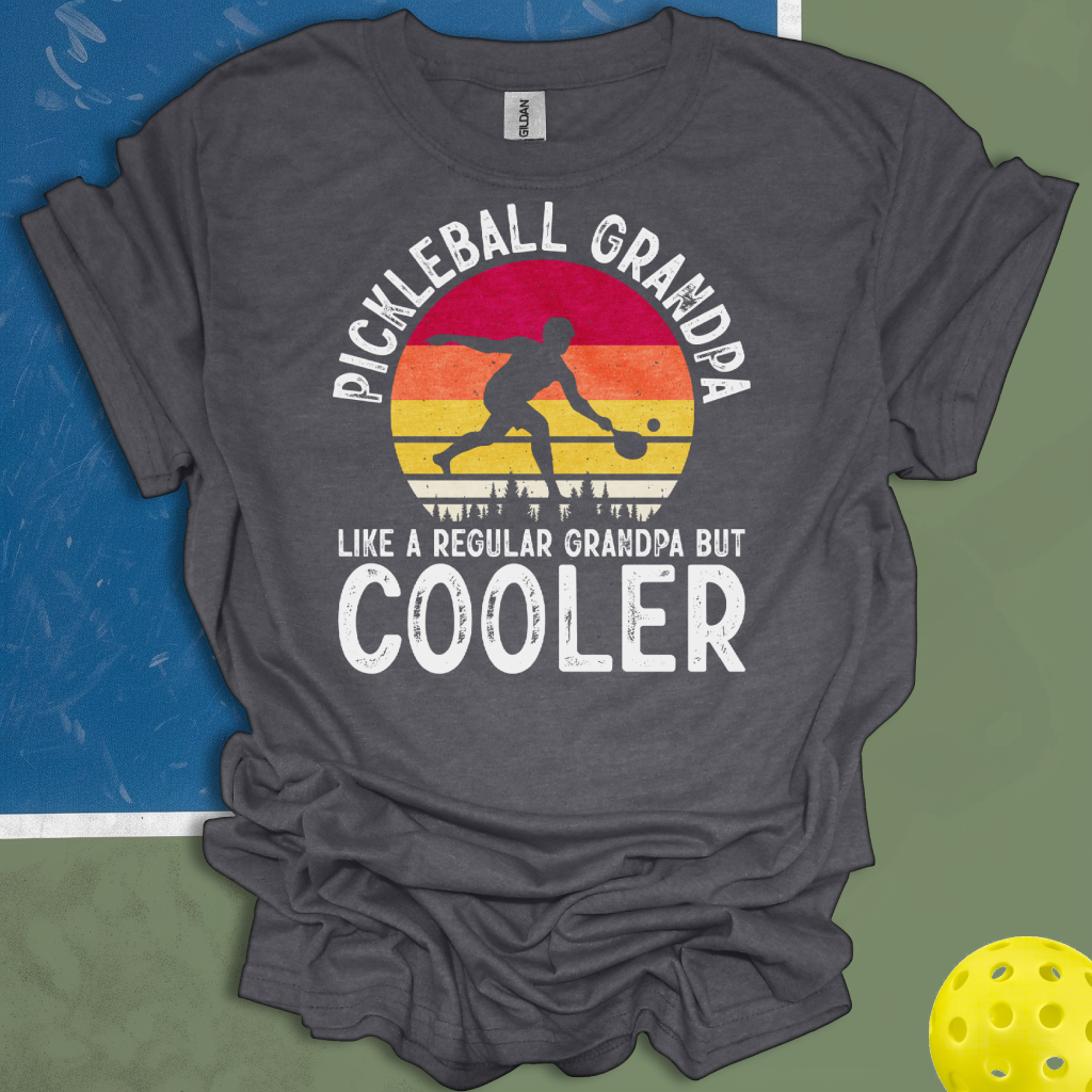 Pickleball Grandpa Like A Regular Grandpa Only Cooler