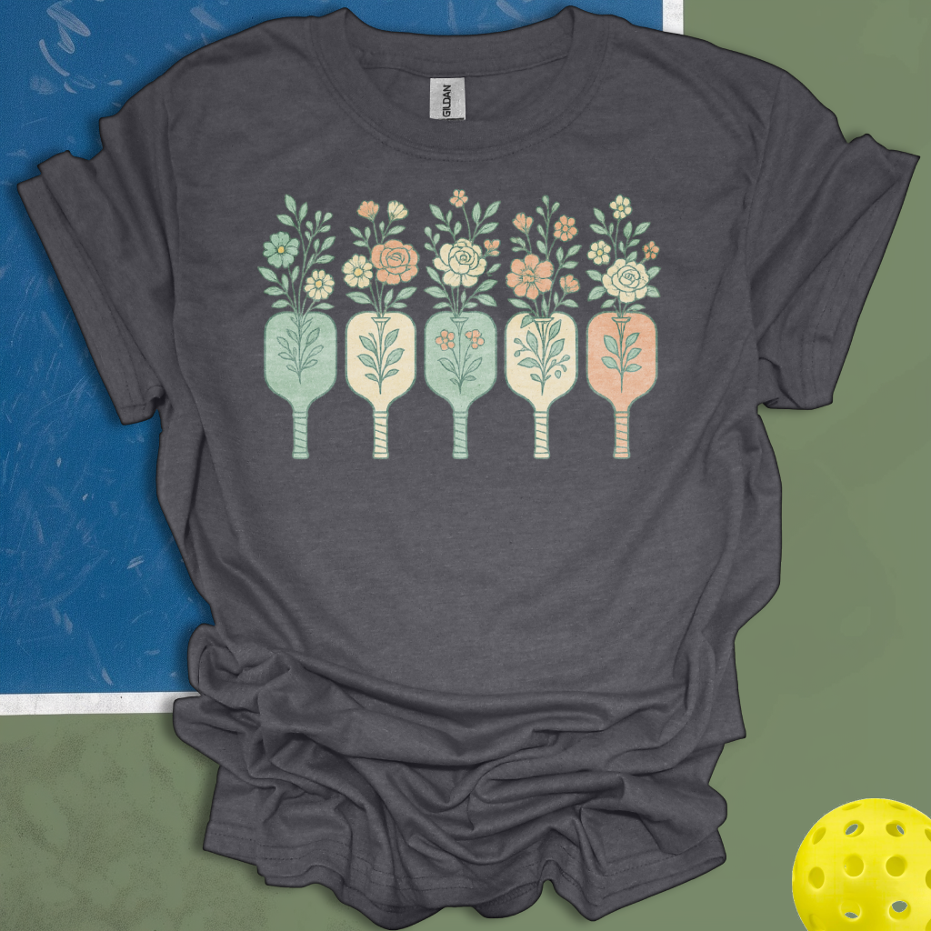 Cute Pickleball Flowers