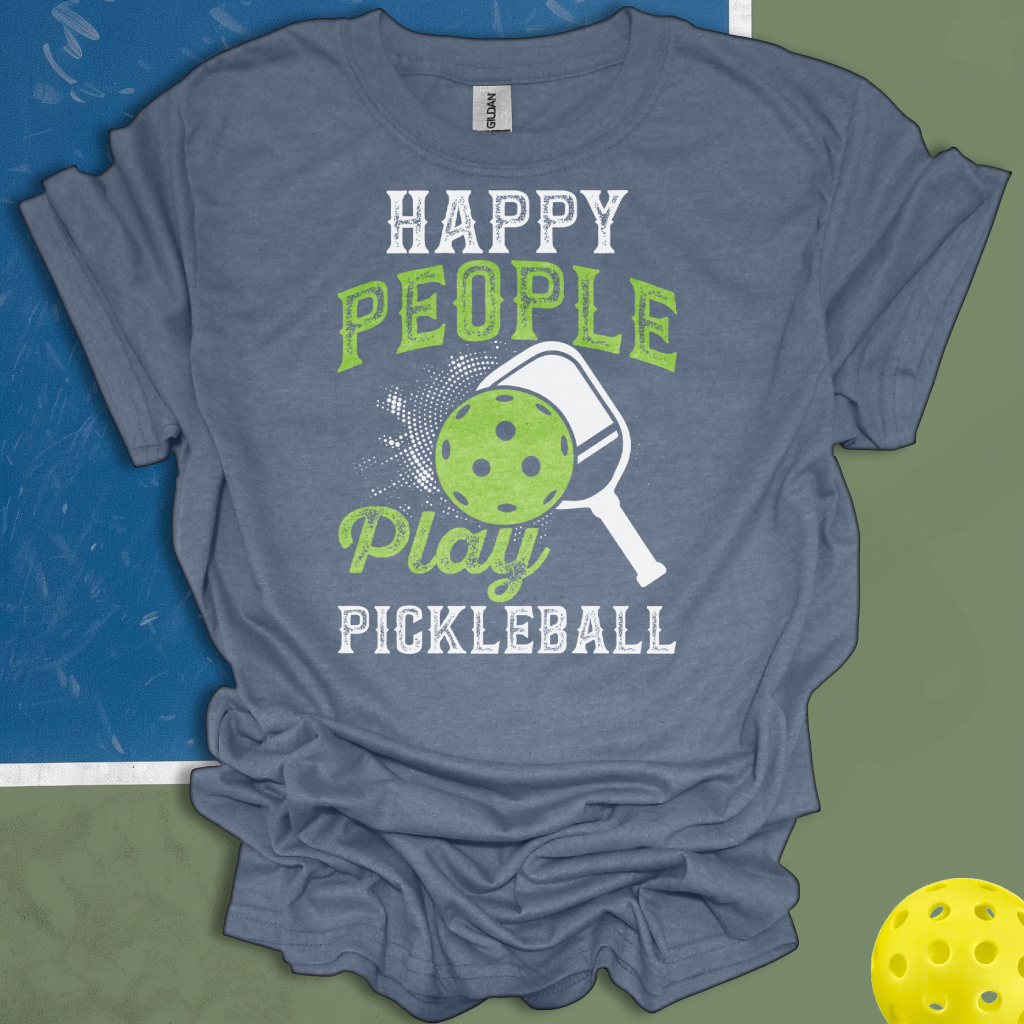 Happy People Play Pickleball