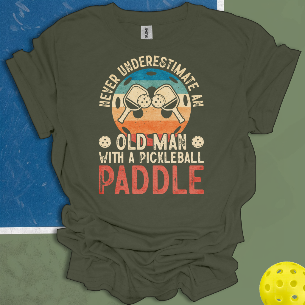 Never Underestimate An Old Man With A Pickleball Paddle