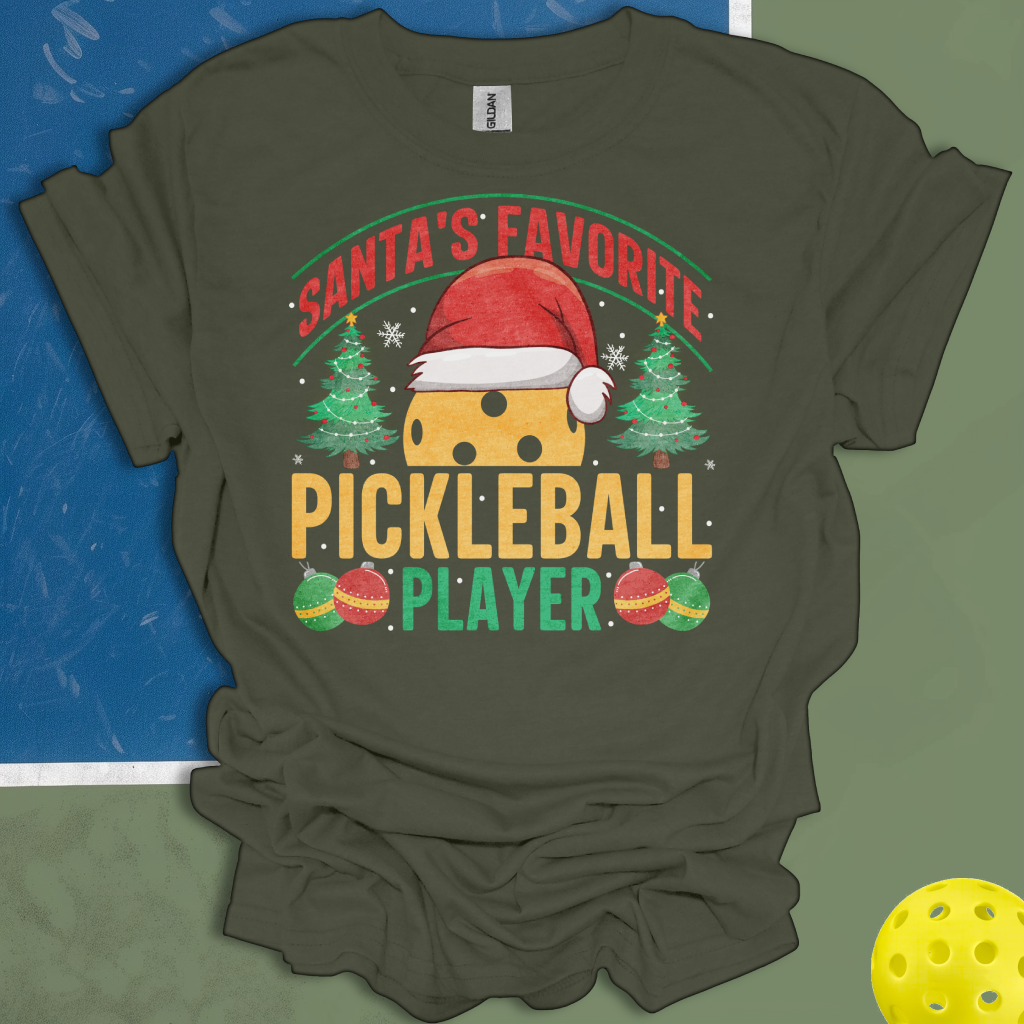 Santa's Favorite Pickleball Player