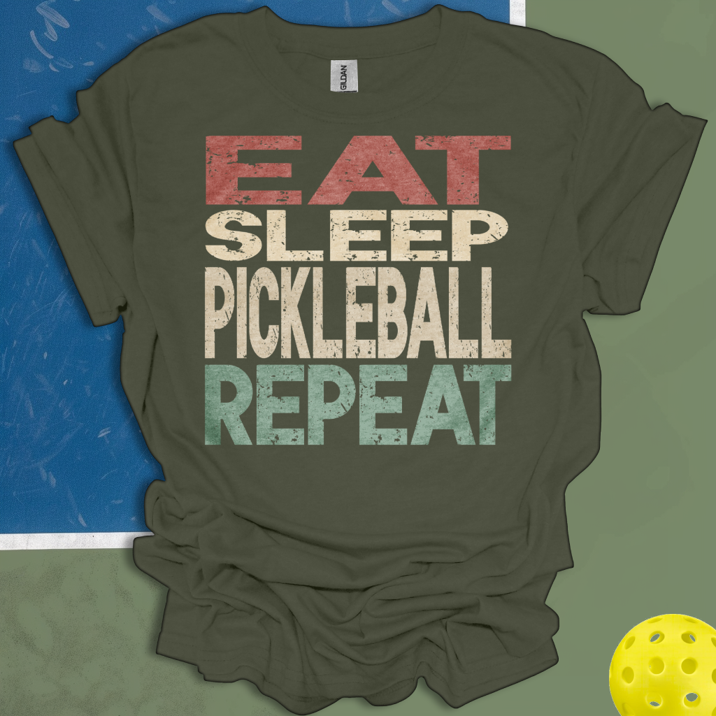 Eat Sleep Pickleball Repeat