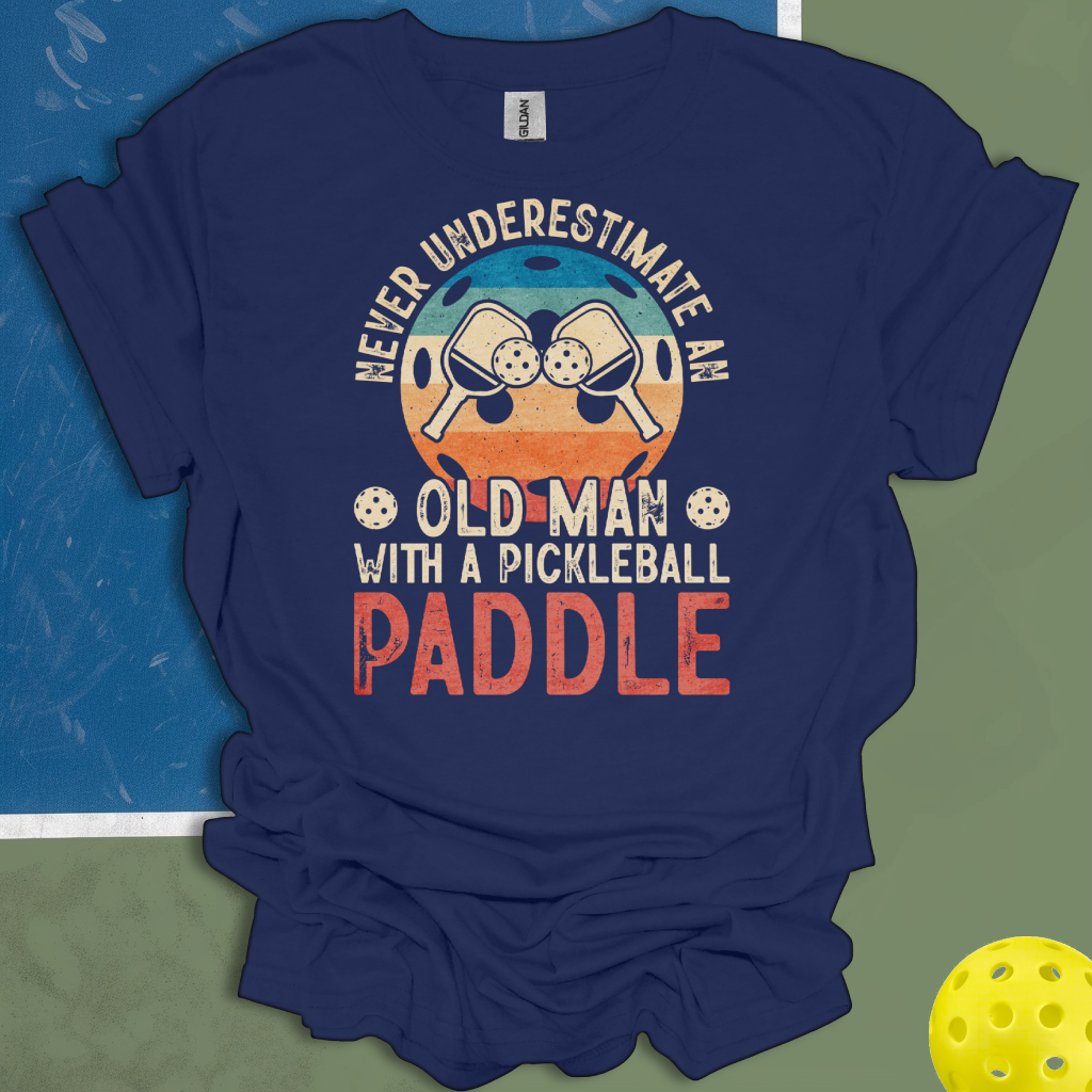 Never Underestimate An Old Man With A Pickleball Paddle