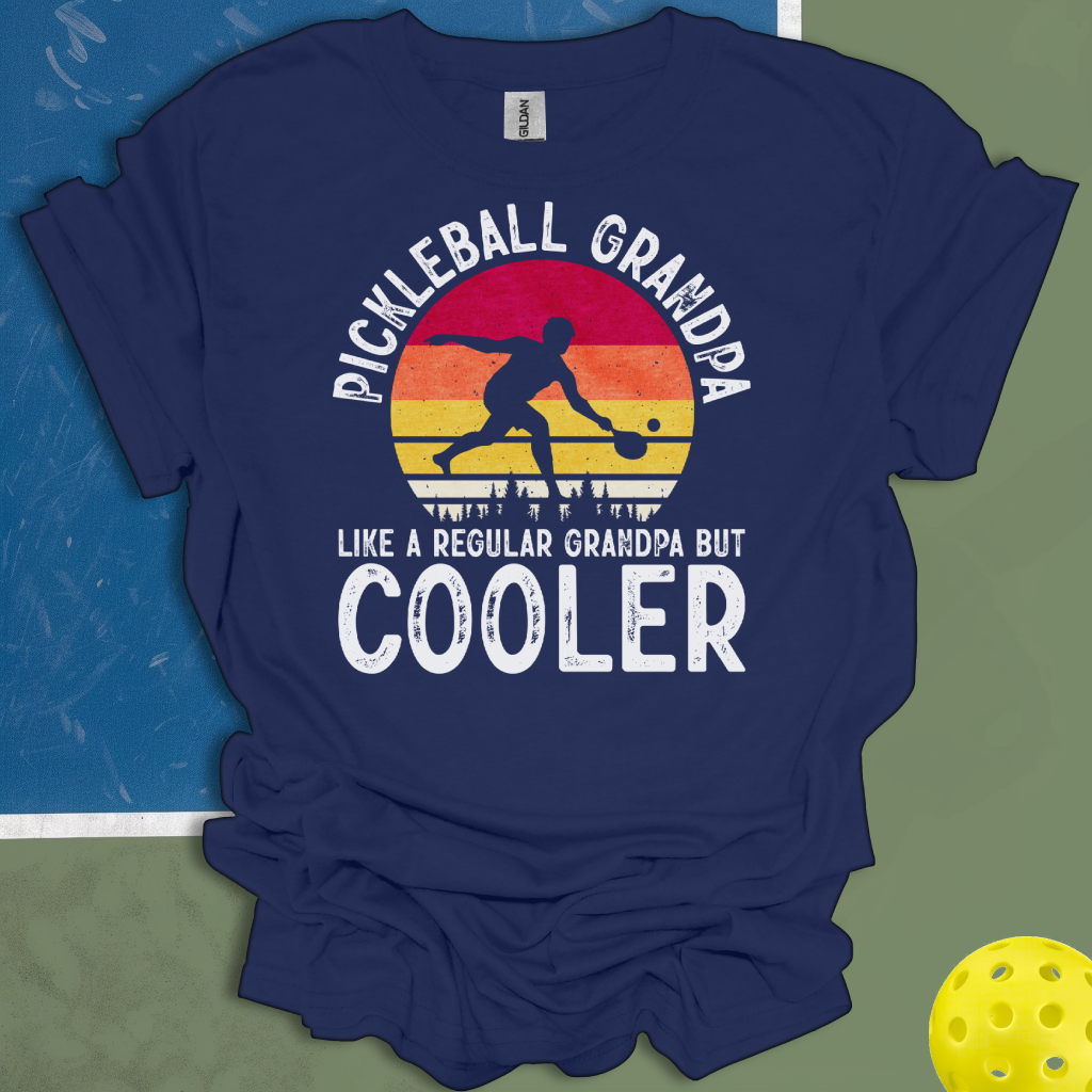 Pickleball Grandpa Like A Regular Grandpa Only Cooler