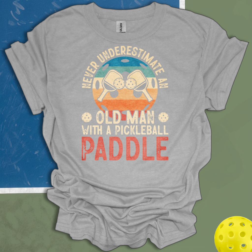 Never Underestimate An Old Man With A Pickleball Paddle
