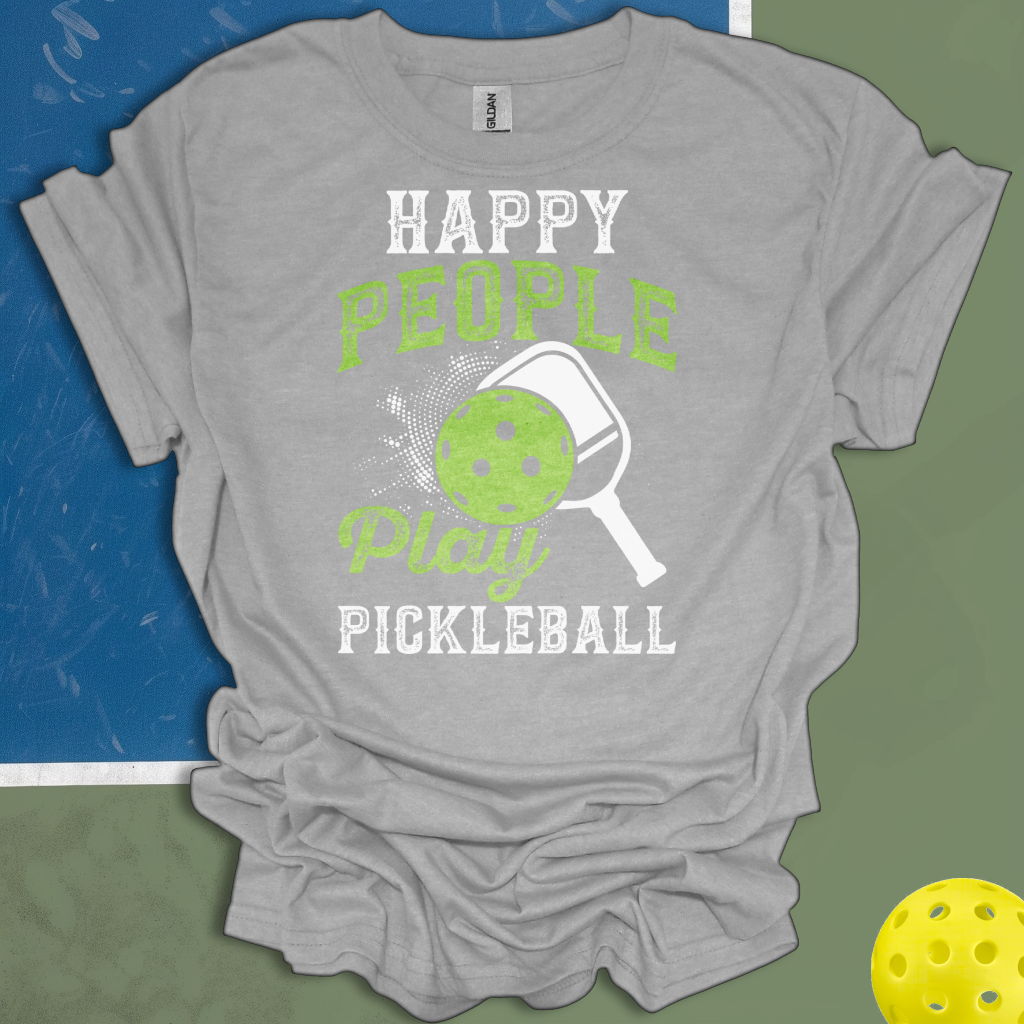 Happy People Play Pickleball