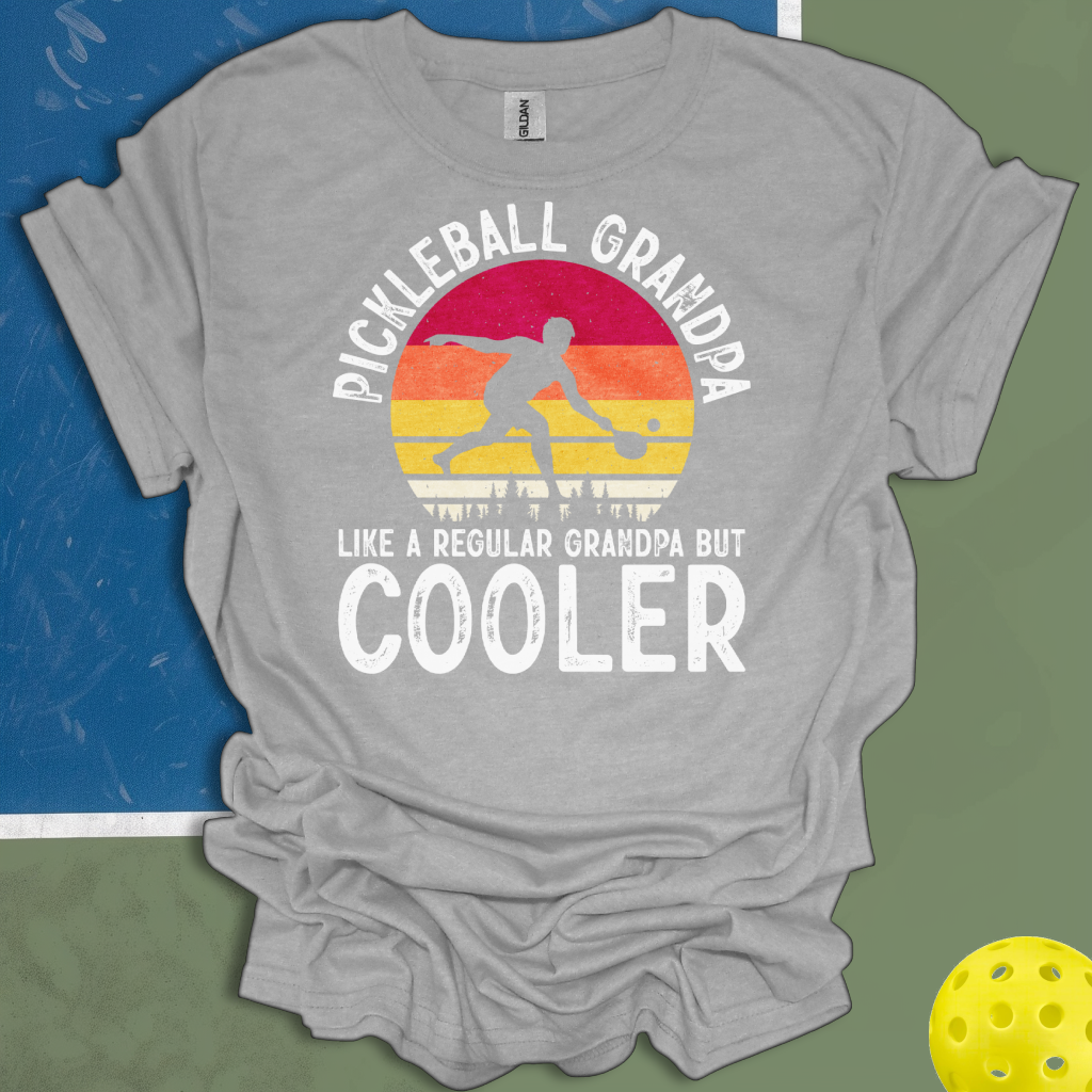 Pickleball Grandpa Like A Regular Grandpa Only Cooler