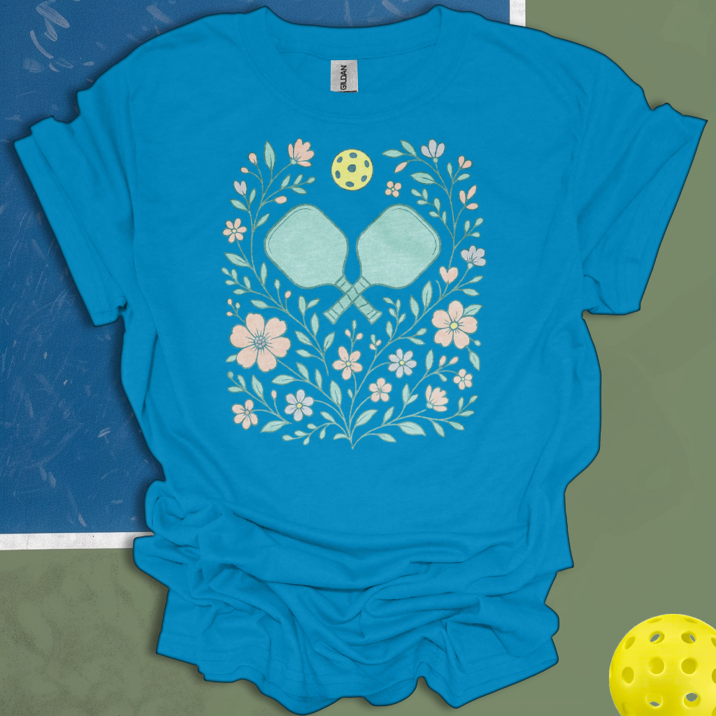 Pickleball Flowers