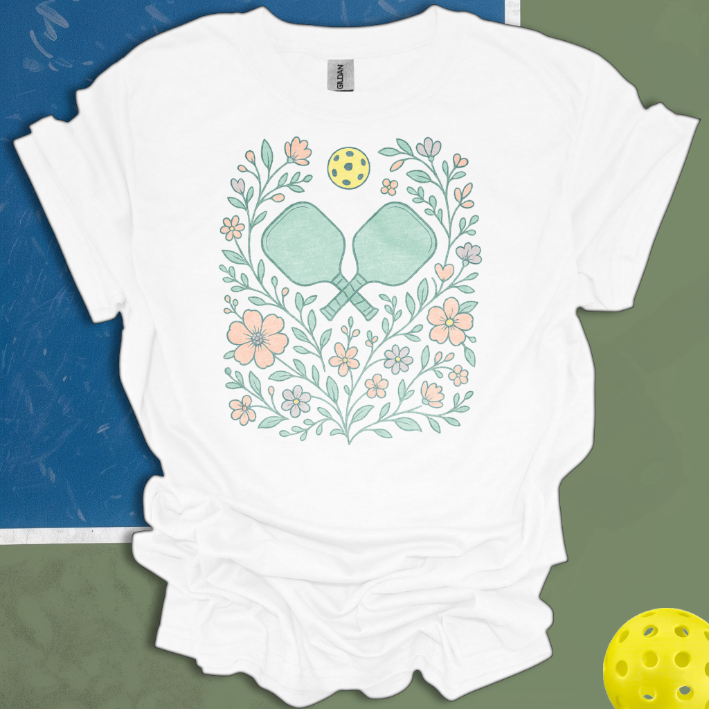 Pickleball Flowers