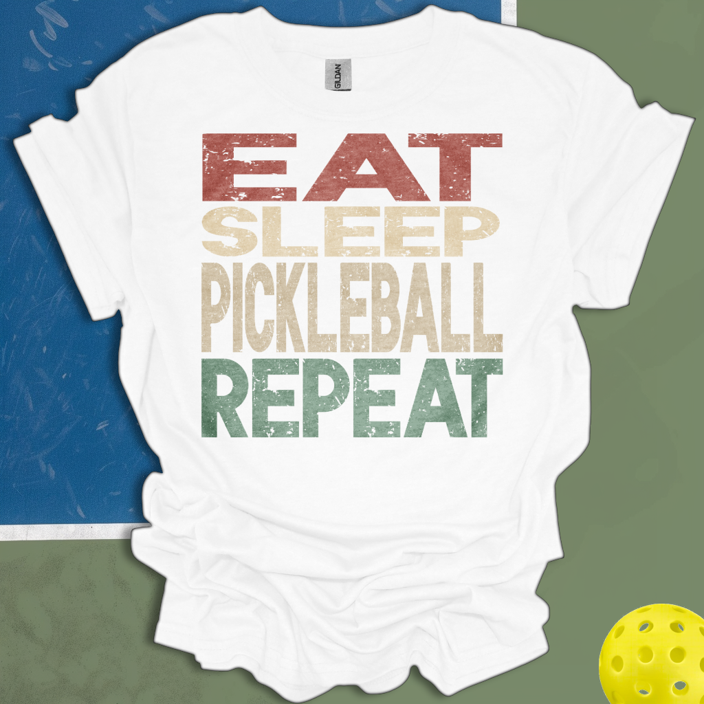 Eat Sleep Pickleball Repeat